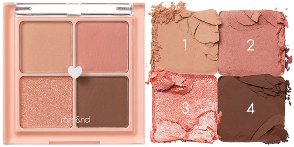 Rom&nd Better Than Palette #Secret Garden – 3 Shades