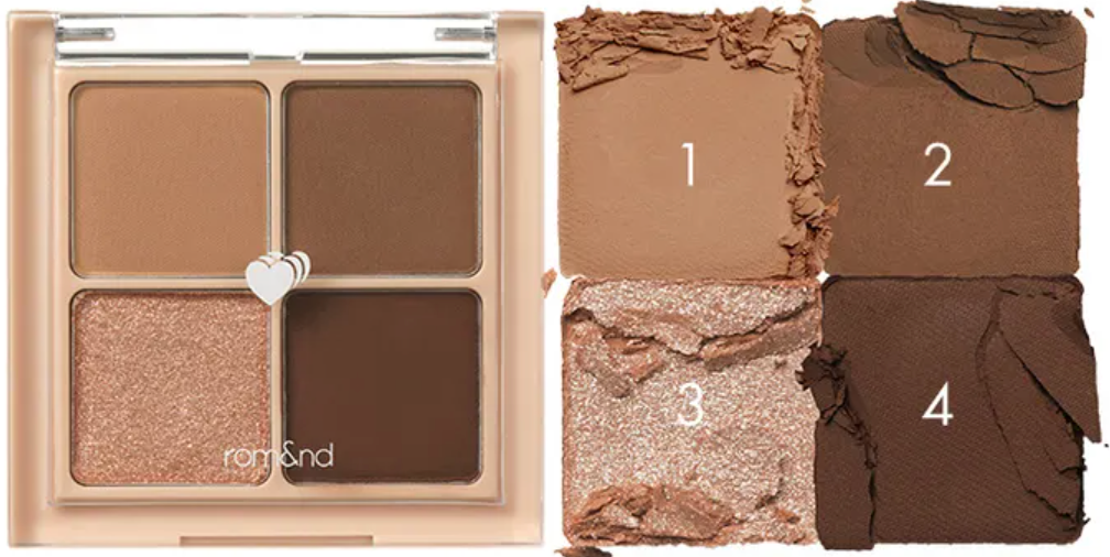 Rom&nd Better Than Palette #Secret Garden – 3 Shades