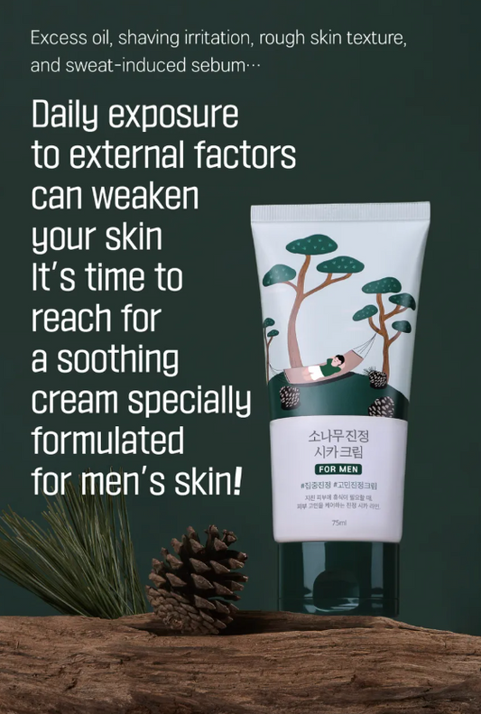 Round Lab For Men Pine Calming Cica Cream 75ml