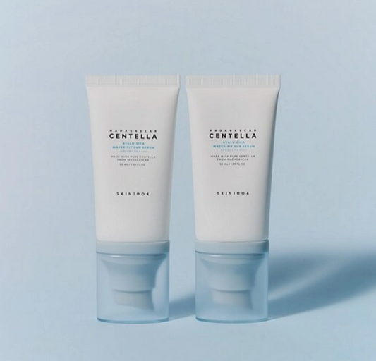 SKIN1004 Madagascar Centella Hyalu-Cica Water-Fit Sun Serum 50mL × 2