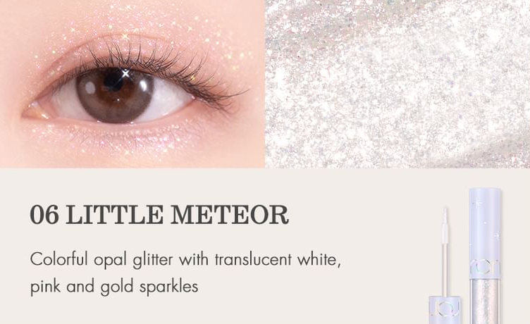 Rom&nd The Universe Liquid Glitter – 4 Colors