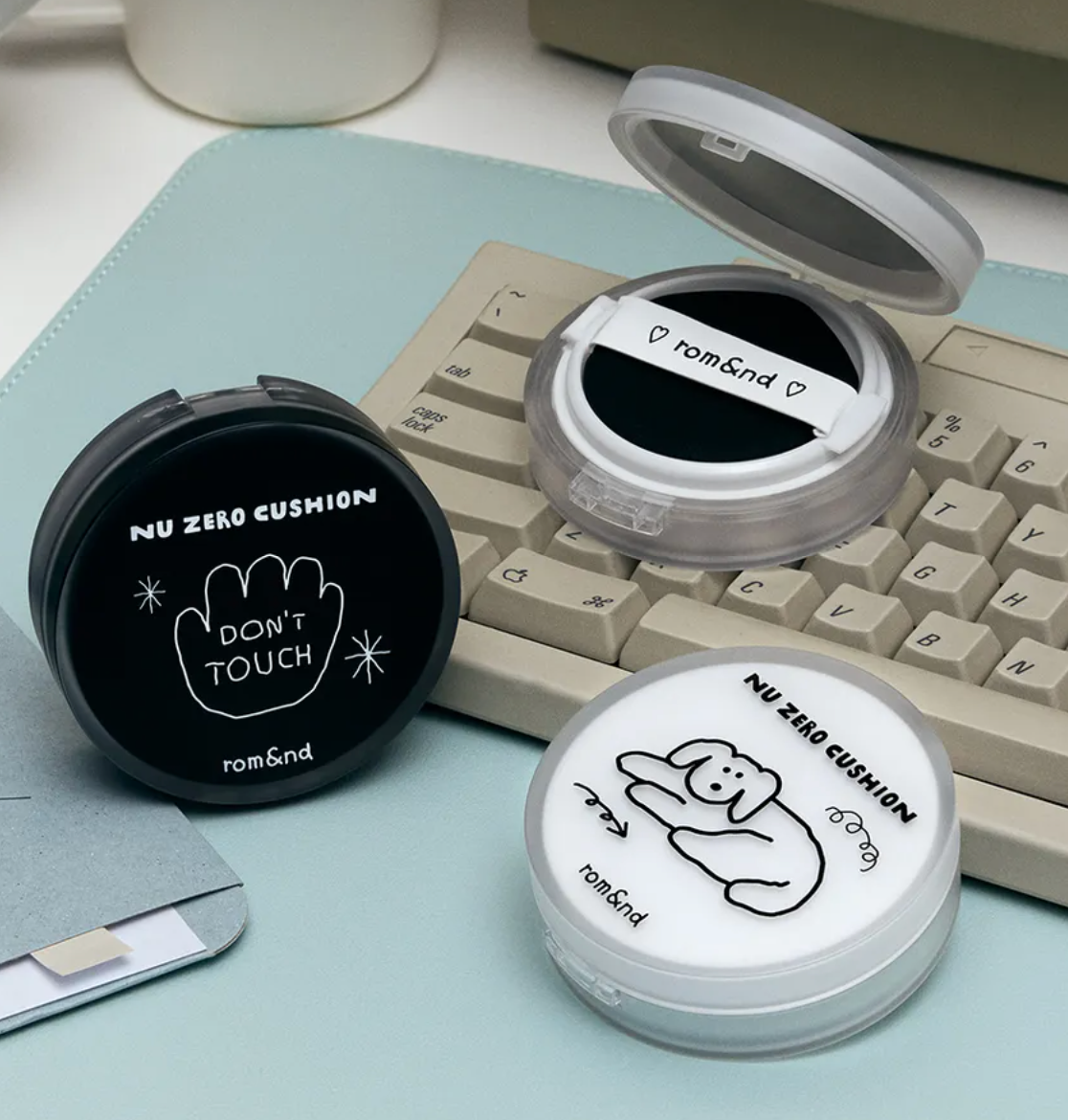 Rom&nd Nu Zero Cushion INAPSQUARE Edition – 3 Colors