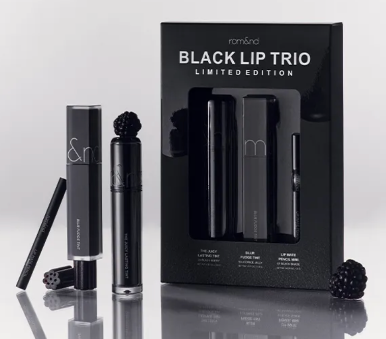Rom&nd Black Lip Trio Set